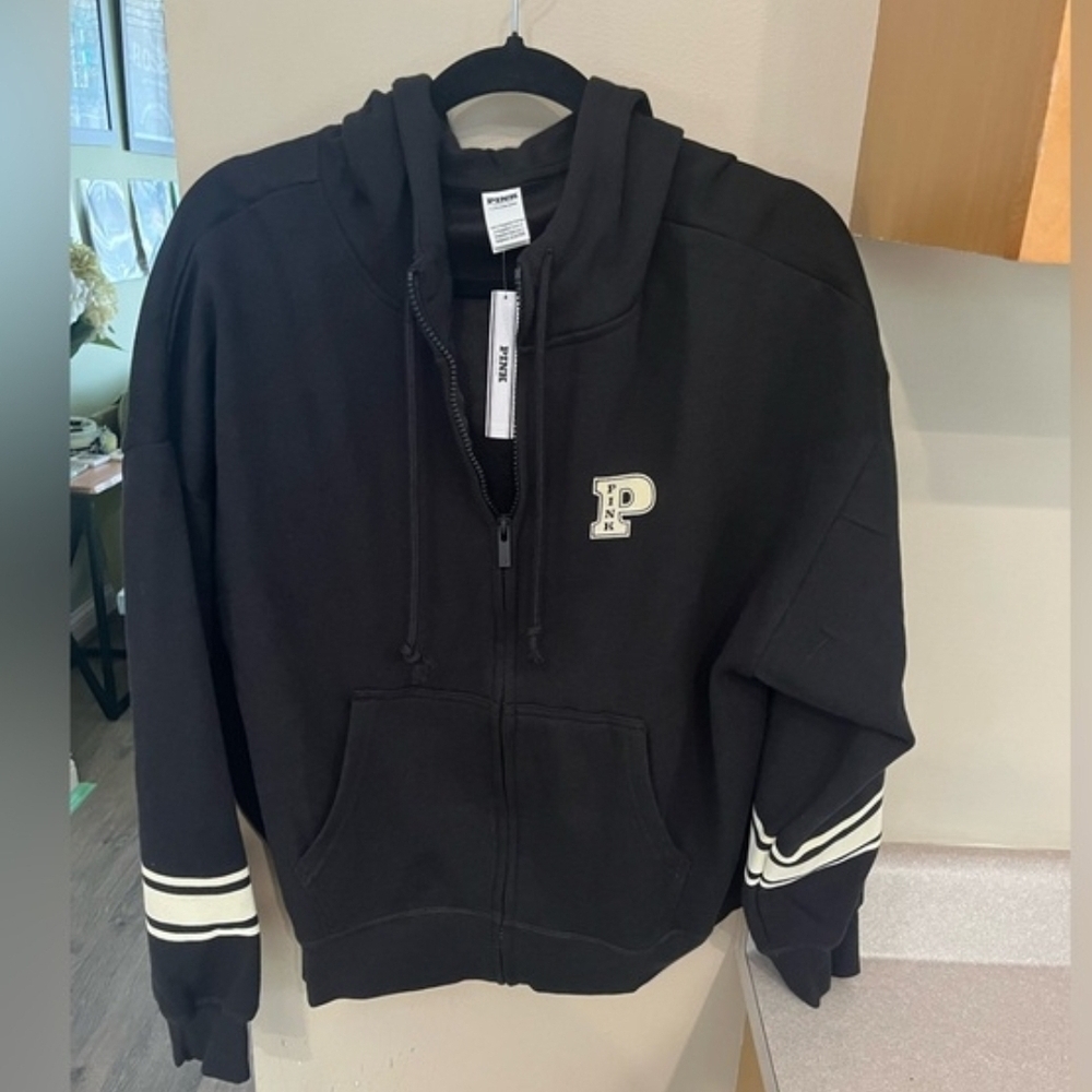 VS Pink Full Zip Hoddie